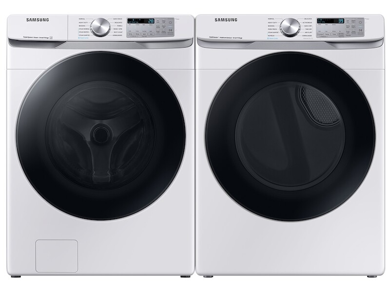 7.5 cu. ft. Smart Gas Dryer with Steam Sanitize+ in White DVG45B6300WA3