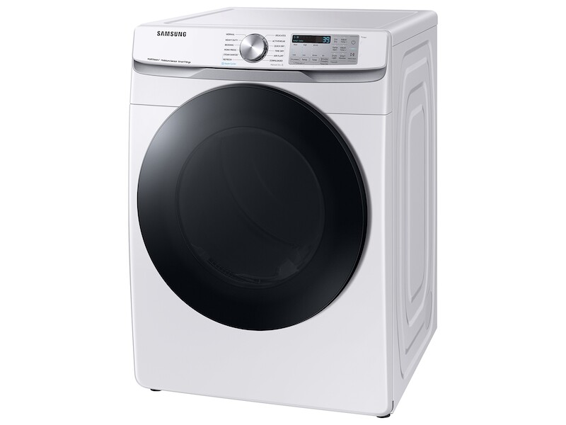 7.5 cu. ft. Smart Gas Dryer with Steam Sanitize+ in White DVG45B6300WA3
