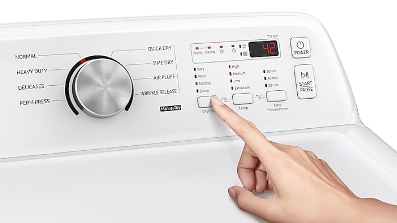 8 Preset Drying Cycles