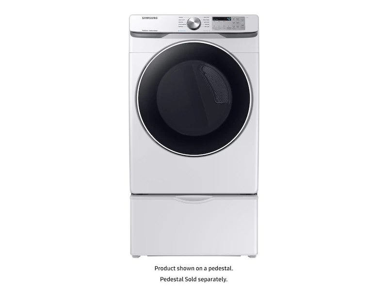 7.5 cu. ft. Gas Dryer with Steam Sanitize+ in White DVG45T6200WA3