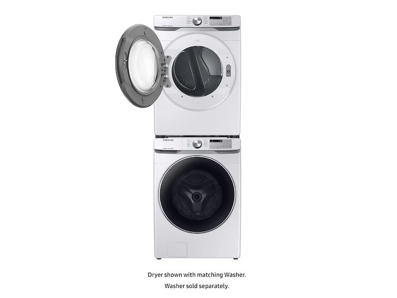 7.5 cu. ft. Gas Dryer with Steam Sanitize+ in White DVG45T6200WA3