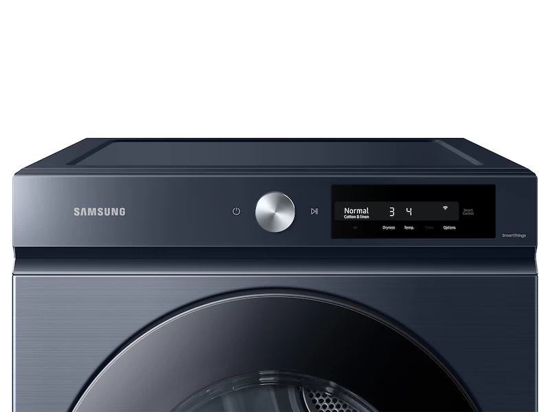 Bespoke 7.5 cu. ft. Large Capacity Gas Dryer with Super Speed Dry and AI Smart Dial DVG46BB6700DA3