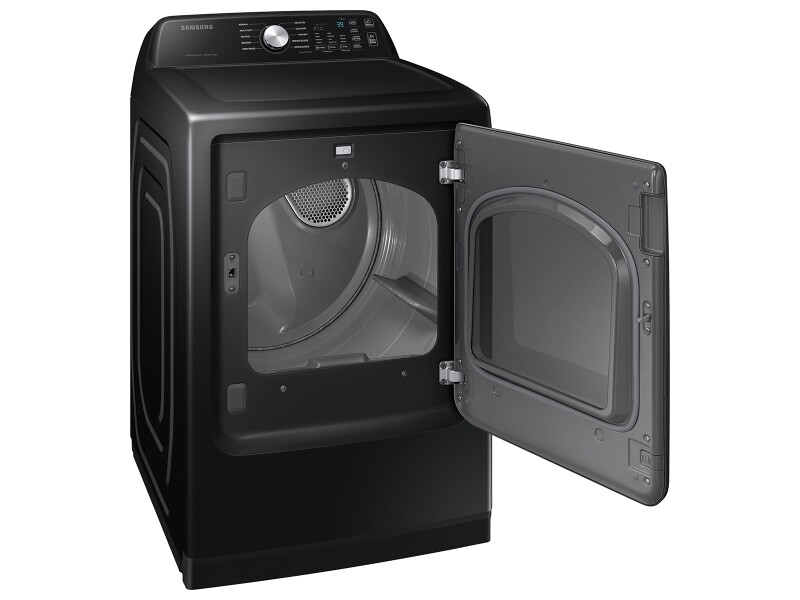 7.4 cu. ft. Smart Gas Dryer with Sensor Dry in Brushed Black DVG47CG3500VA3