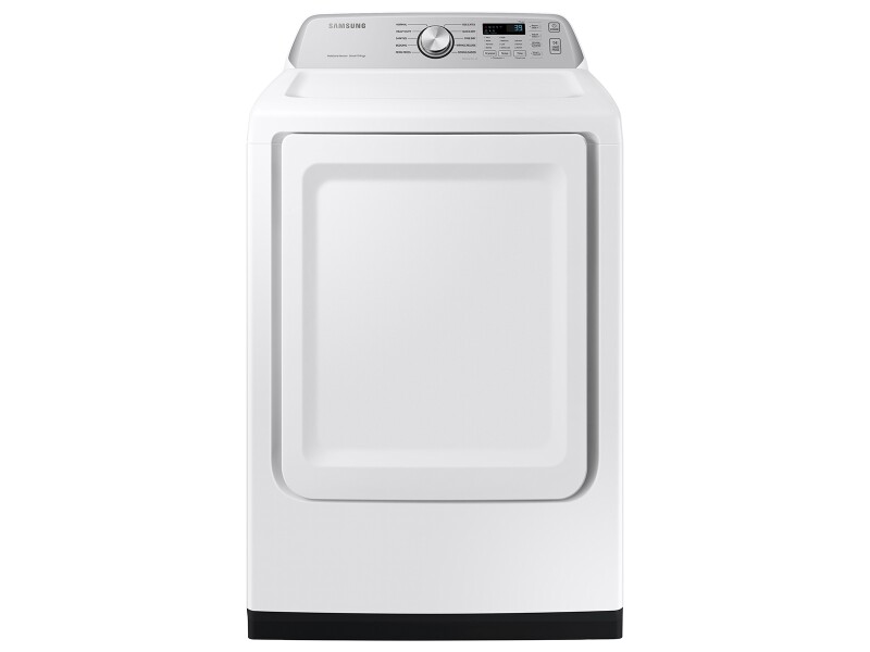 7.4 cu. ft. Smart Gas Dryer with Sensor Dry in White DVG47CG3500WA3