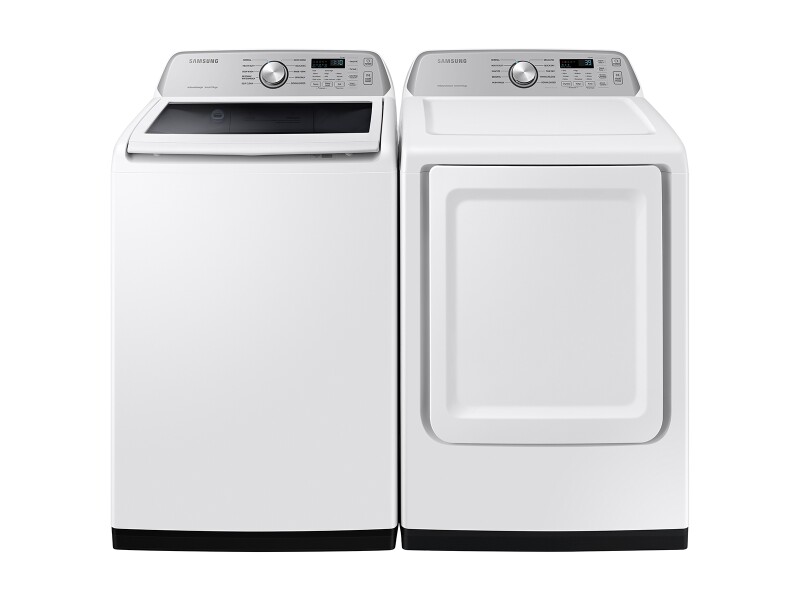 7.4 cu. ft. Smart Gas Dryer with Sensor Dry in White DVG47CG3500WA3