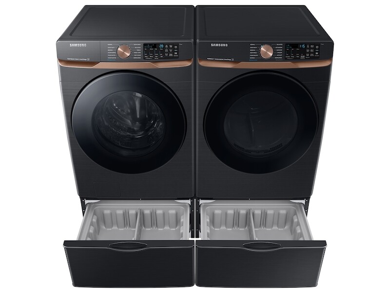 7.5 cu. ft. Smart Gas Dryer with Steam Sanitize+ in Brushed Black DVG50A8500VA3, product image 14 of 15
