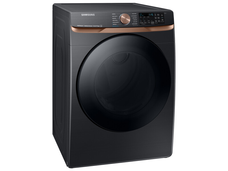 7.5 cu. ft. Smart Gas Dryer with Steam Sanitize+ and Sensor Dry in Brushed Black DVG50BG8300VA3