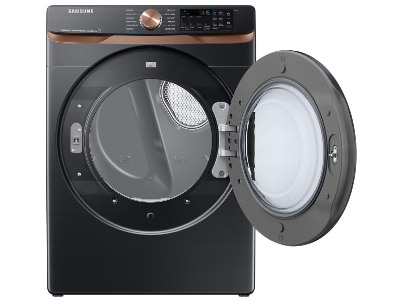 7.5 cu. ft. Smart Gas Dryer with Steam Sanitize+ and Sensor Dry in Brushed Black DVG50BG8300VA3