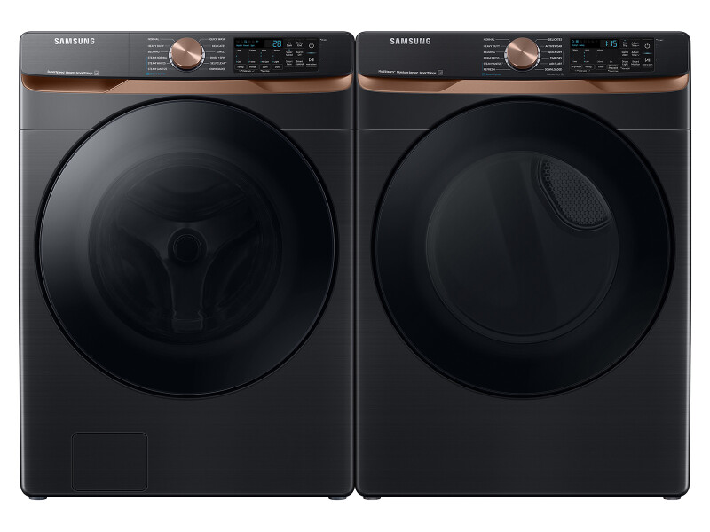 7.5 cu. ft. Smart Gas Dryer with Steam Sanitize+ and Sensor Dry in Brushed Black DVG50BG8300VA3