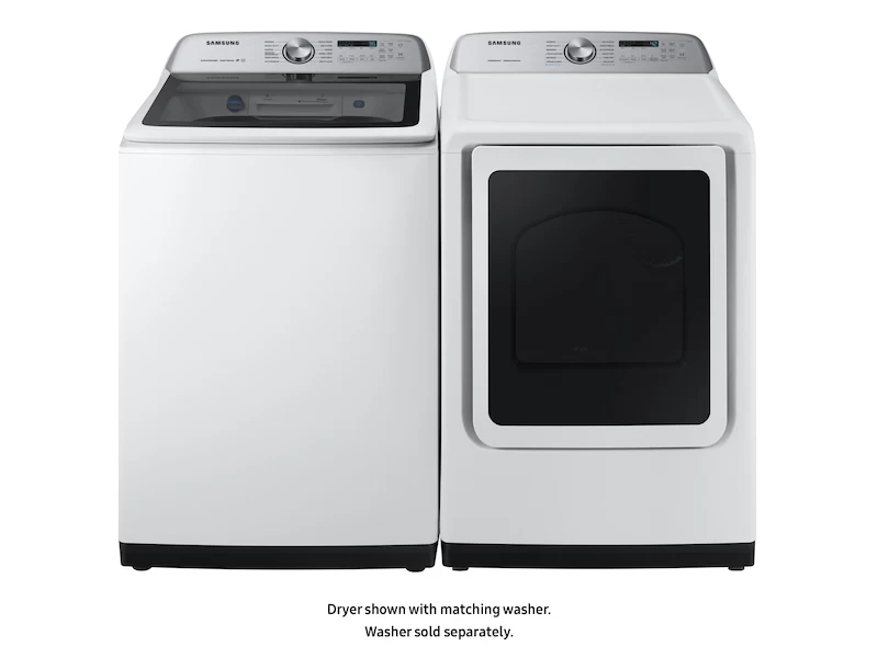 7.4 cu. ft. Gas Dryer with Steam Sanitize+ in White DVG50R5400WA3