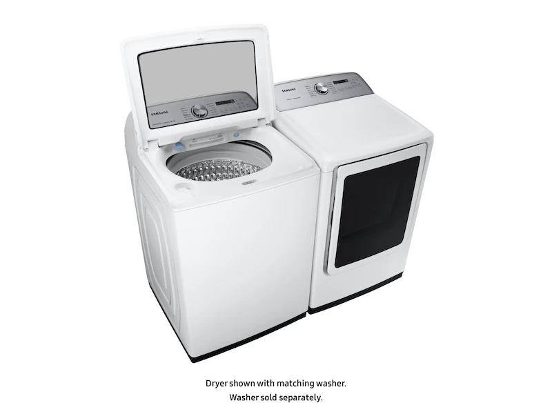 7.4 cu. ft. Gas Dryer with Steam Sanitize+ in White DVG50R5400WA3