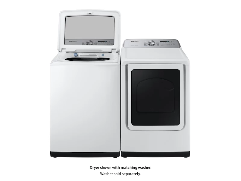 7.4 cu. ft. Gas Dryer with Steam Sanitize+ in White DVG50R5400WA3