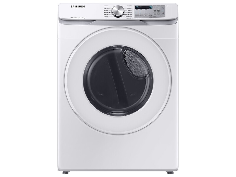 7.5 cu. ft. Smart Gas Dryer with Sensor Dry in White DVG51CG8000WA3