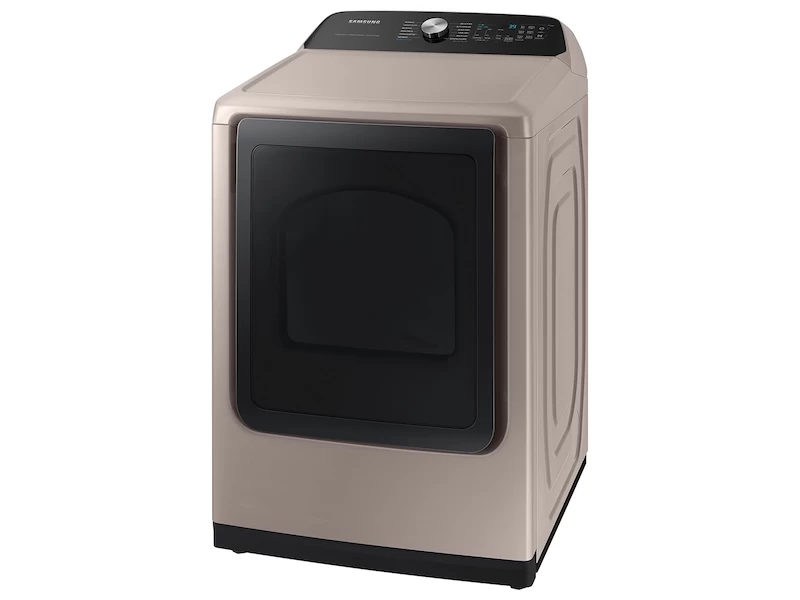 7.4 cu. ft. Smart Gas Dryer with Steam Sanitize+ in Champagne DVG52A5500CA3