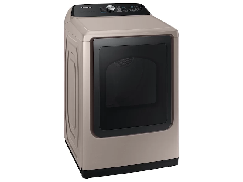 7.4 cu. ft. Smart Gas Dryer with Steam Sanitize+ in Champagne DVG52A5500CA3