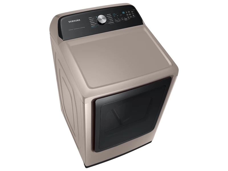 7.4 cu. ft. Smart Gas Dryer with Steam Sanitize+ in Champagne DVG52A5500CA3