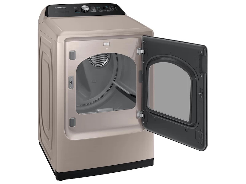 7.4 cu. ft. Smart Gas Dryer with Steam Sanitize+ in Champagne DVG52A5500CA3