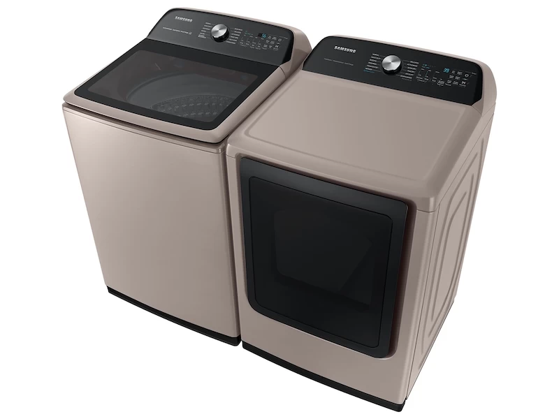 7.4 cu. ft. Smart Gas Dryer with Steam Sanitize+ in Champagne DVG52A5500CA3
