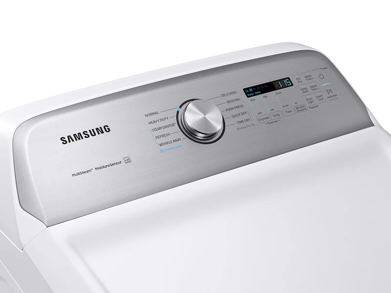 7.4 cu. ft. Gas Dryer with Steam Sanitize+ in White DVG54R7200WA3