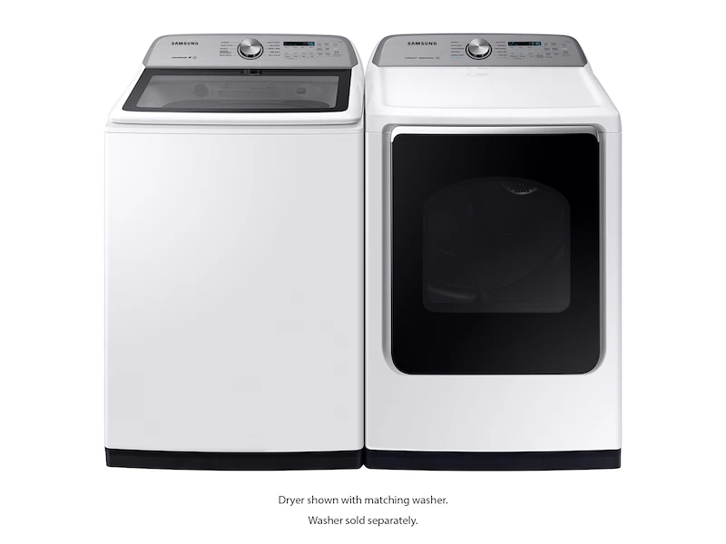 7.4 cu. ft. Gas Dryer with Steam Sanitize+ in White DVG54R7200WA3