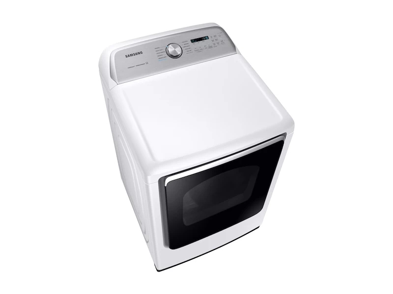 7.4 cu. ft. Gas Dryer with Steam Sanitize+ in White DVG54R7200WA3