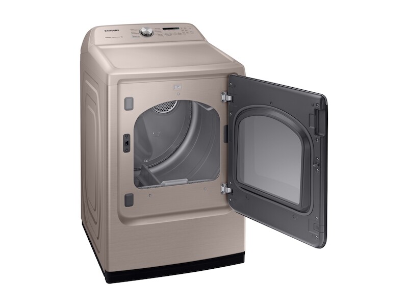7.4 cu. ft. Gas Dryer with Steam Sanitize+ in Champagne DVG54R7600WA3