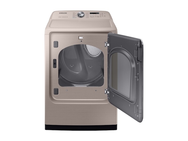 7.4 cu. ft. Gas Dryer with Steam Sanitize+ in Champagne DVG54R7600WA3