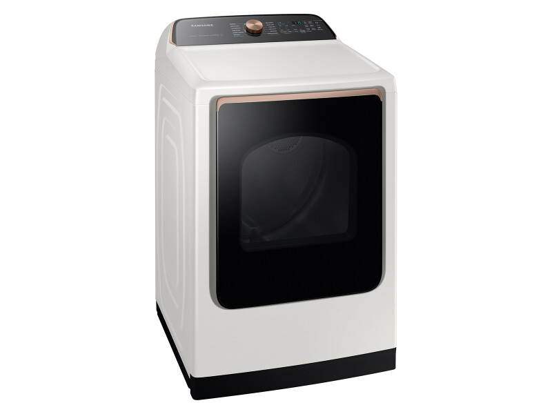 7.4 cu. ft. Smart Gas Dryer with Steam Sanitize+ in Ivory DVG55CG7500EA3