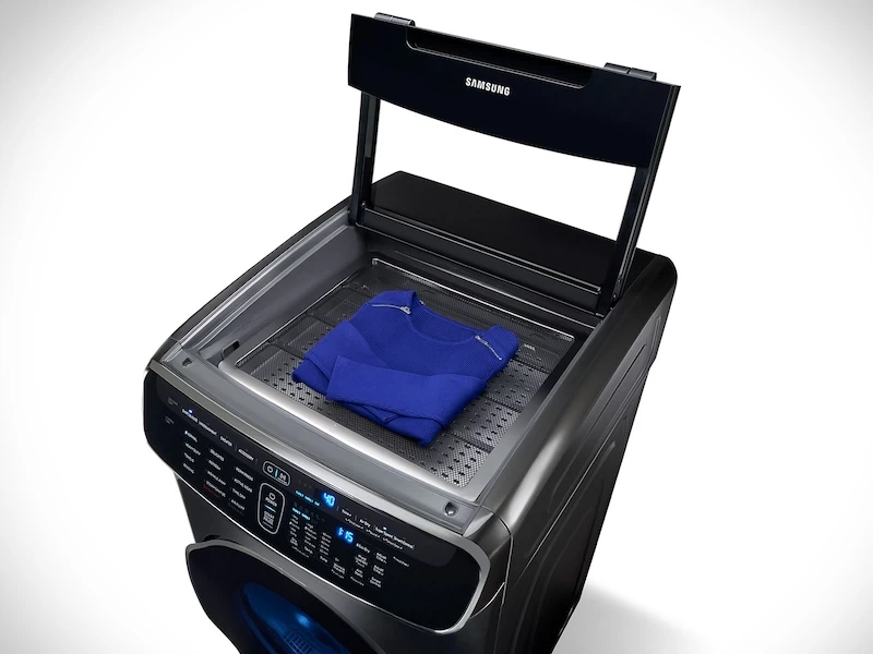 7.5 cu. ft. Smart Gas Dryer with FlexDry in Black Stainless Steel view 7