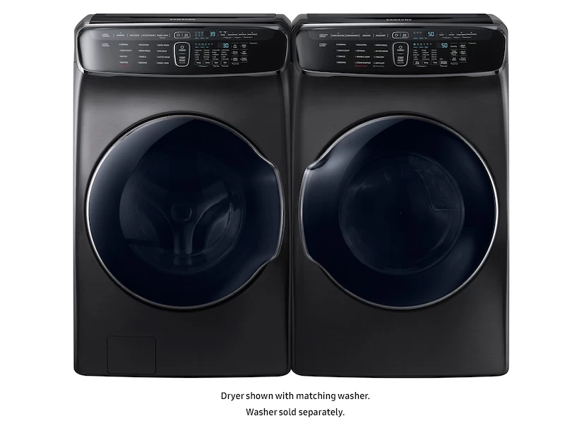 7.5 cu. ft. Smart Gas Dryer with FlexDry in Black Stainless Steel view 10