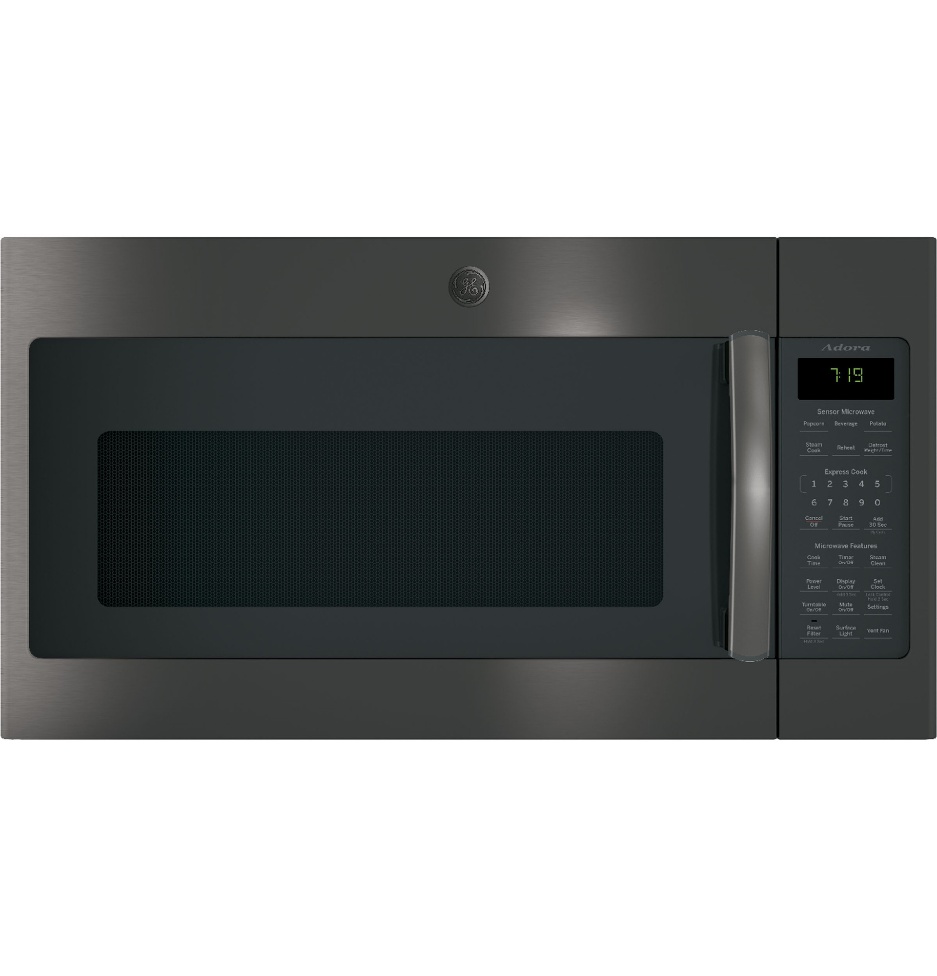 Adora series by GE 1.9 Cu. Ft. Over-the-Range Sensor Microwave Oven DVM7195BLTS
