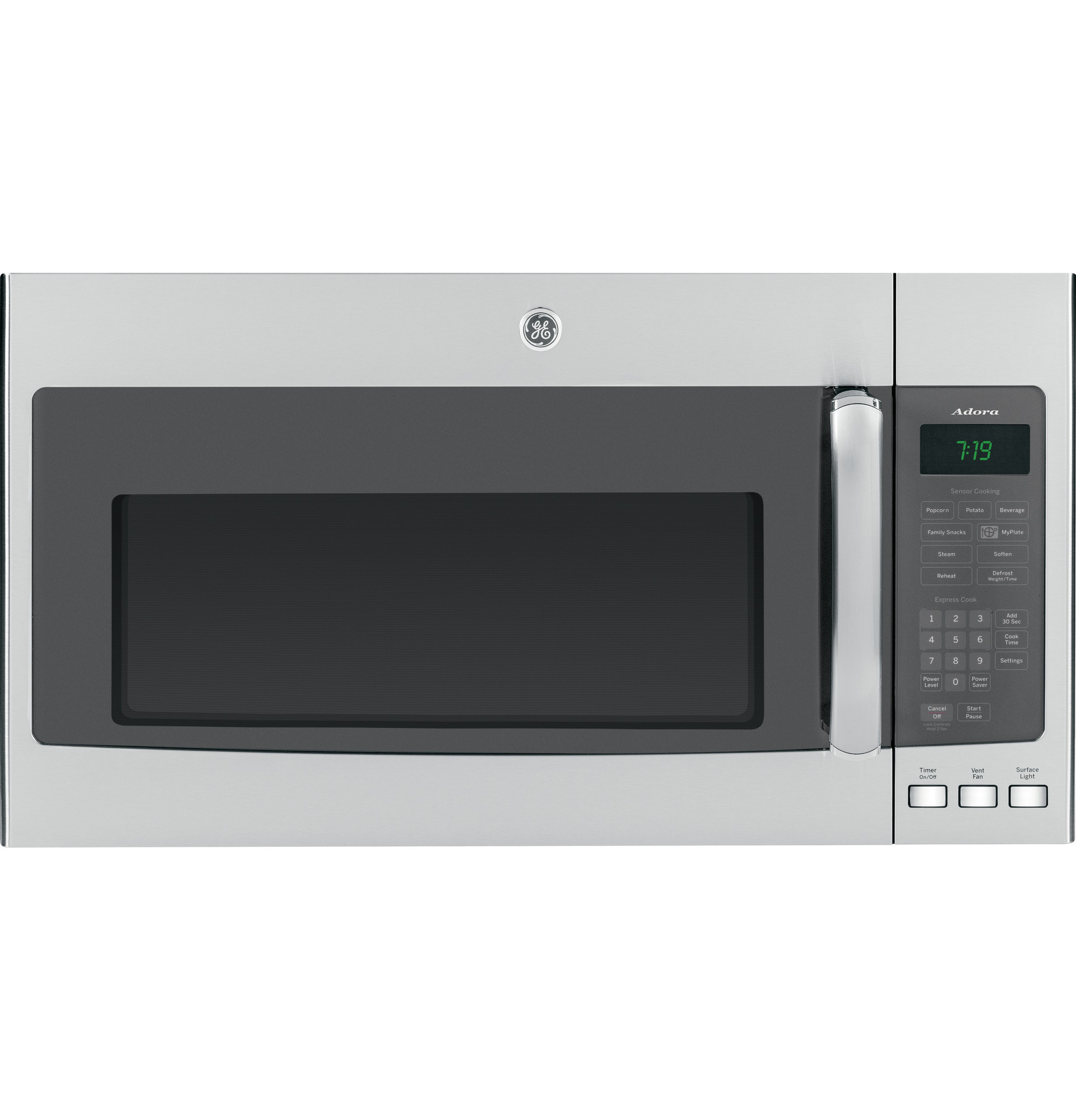 Adora series by GE 1.9 Cu. Ft. Over-the-Range Sensor Microwave Oven DVM7195SFSS