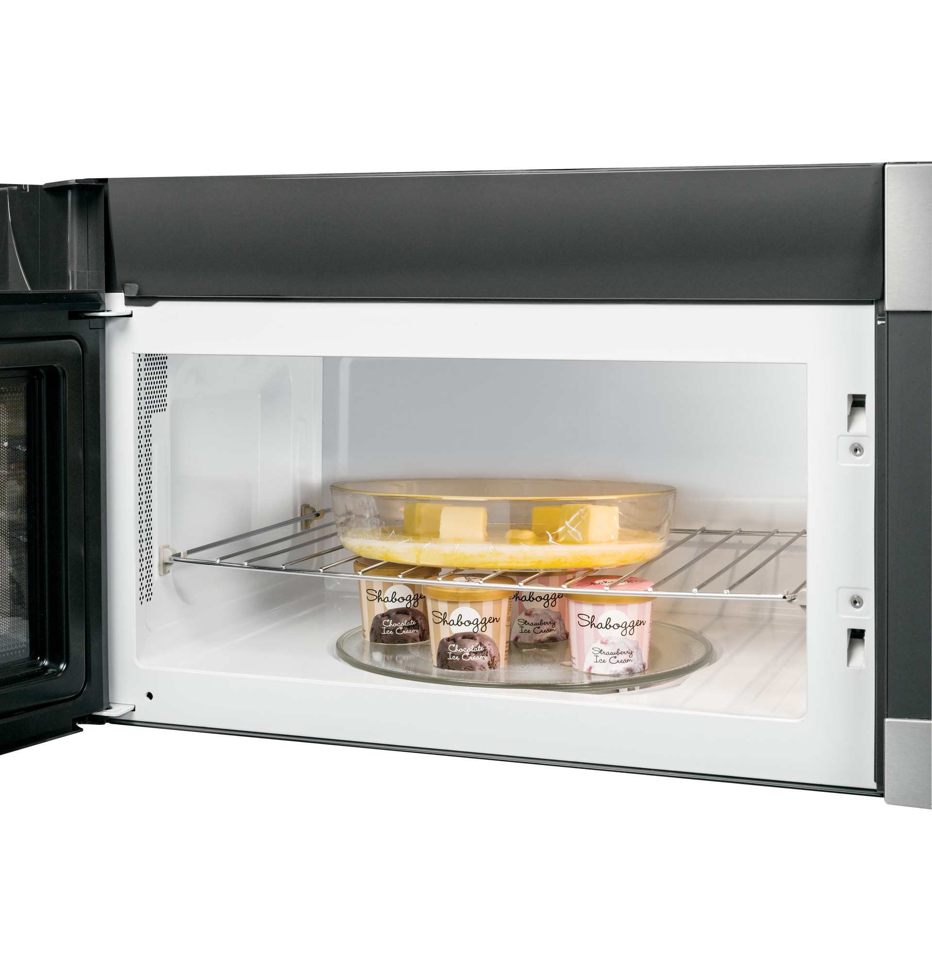 Adora series by GE 1.9 Cu. Ft. Over-the-Range Sensor Microwave Oven DVM7195SFSS, product image 4 of 5
