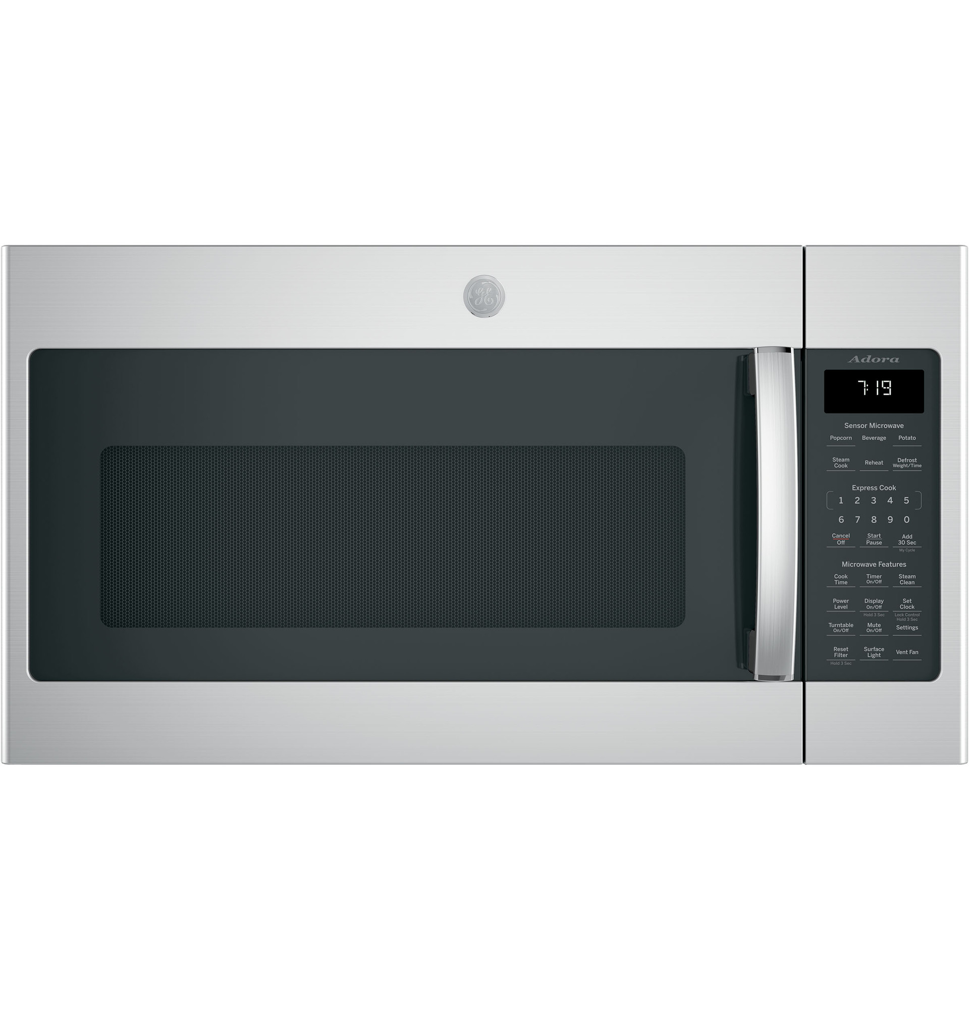 Adora series by GE 1.9 Cu. Ft. Over-the-Range Sensor Microwave Oven DVM7195SKSS