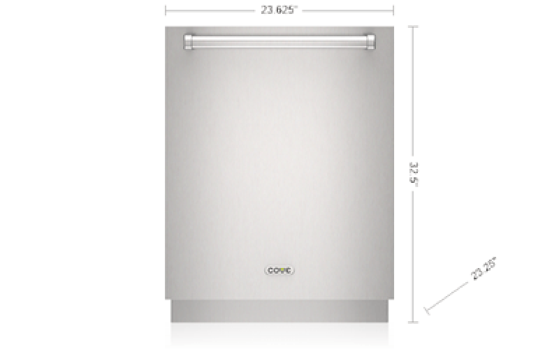 24" ADA Height Dishwasher with Water Softener - Panel Ready DW2451WSADA
