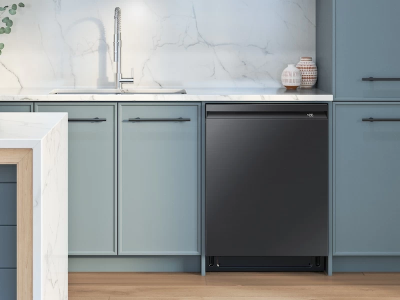 AutoRelease Smart 42dBA Dishwasher with StormWash+™ and Smart Dry in Black Stainless Steel DW80B7070UGAA
