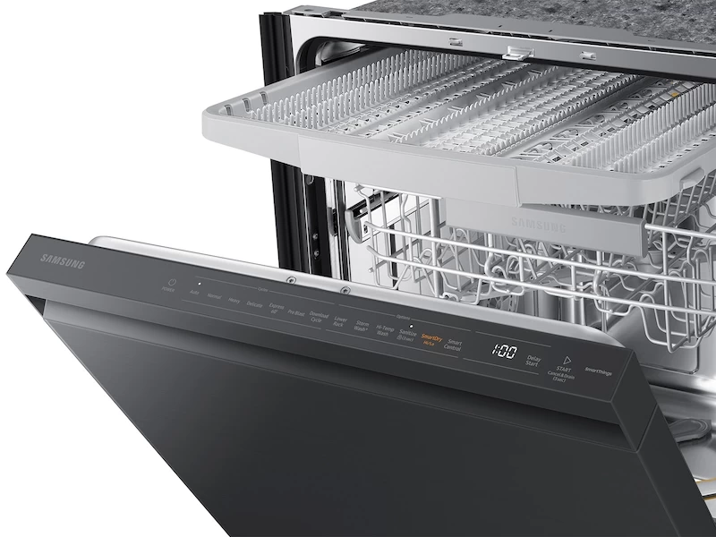 AutoRelease Smart 42dBA Dishwasher with StormWash+™ and Smart Dry in Black Stainless Steel DW80B7070UGAA