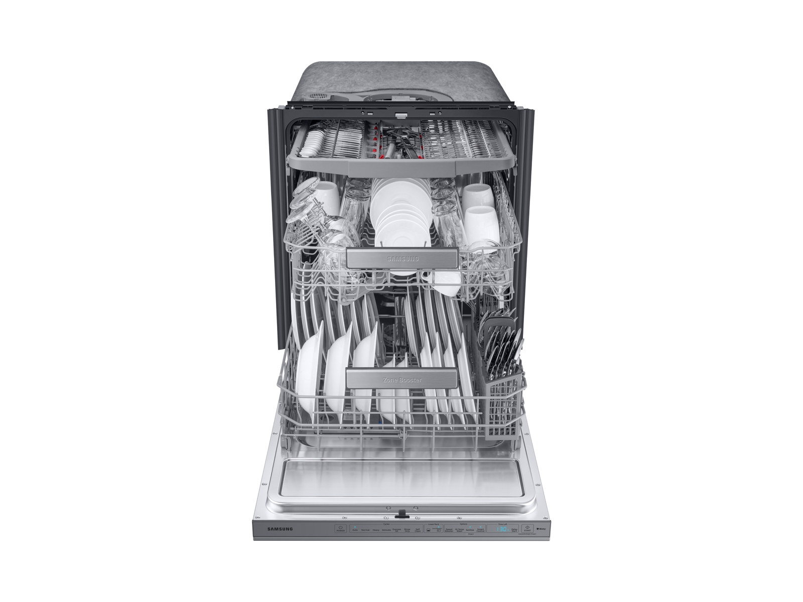 AutoRelease Smart 39dBA Dishwasher with Linear Wash in Stainless Steel DW80R9950USAA
