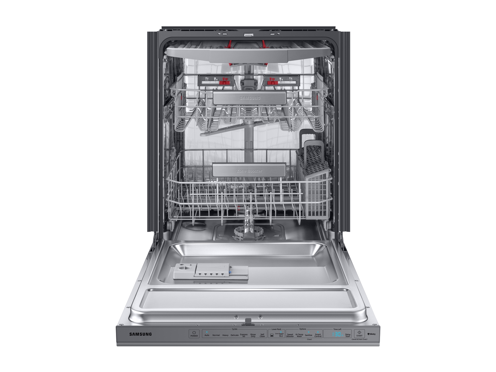 AutoRelease Smart 39dBA Dishwasher with Linear Wash in Stainless Steel DW80R9950USAA