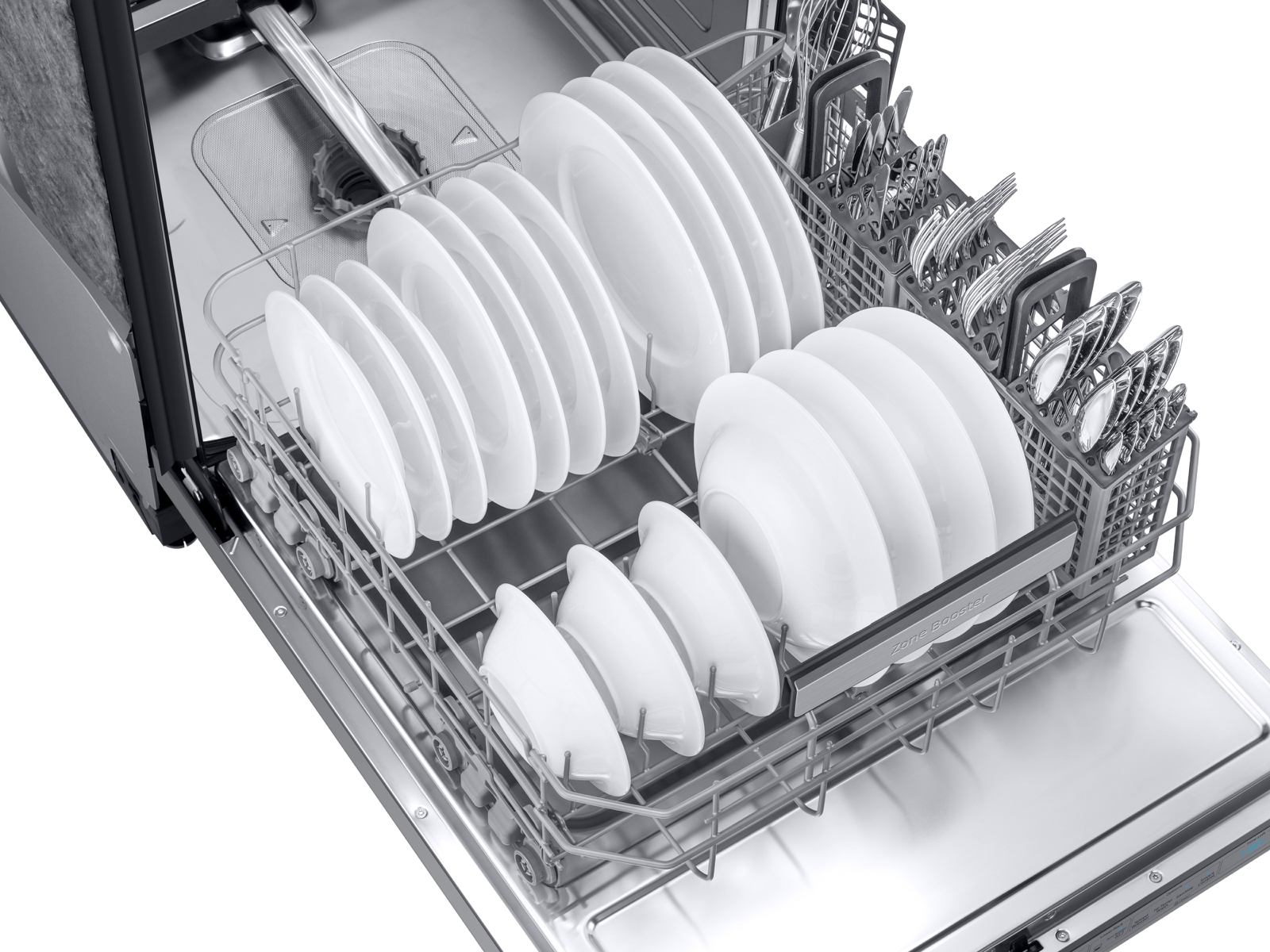 AutoRelease Smart 39dBA Dishwasher with Linear Wash in Stainless Steel DW80R9950USAA