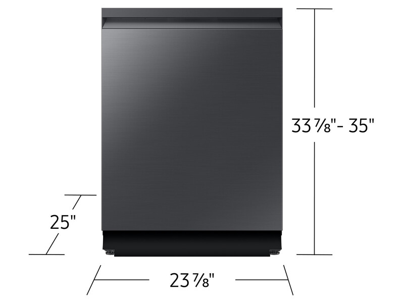 Bespoke AI Smart Dishwasher AI Wash & 3rd Rack Wash System | AutoRelease⢠Door 38dBA DW90F89T0UMTAA