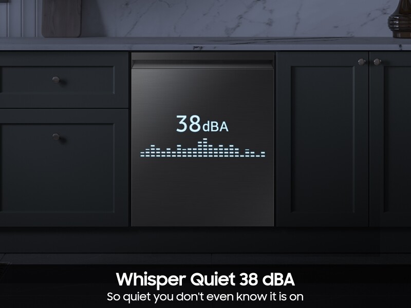 Bespoke AI Smart Dishwasher AI Wash & 3rd Rack Wash System | AutoRelease⢠Door 38dBA DW90F89T0UMTAA