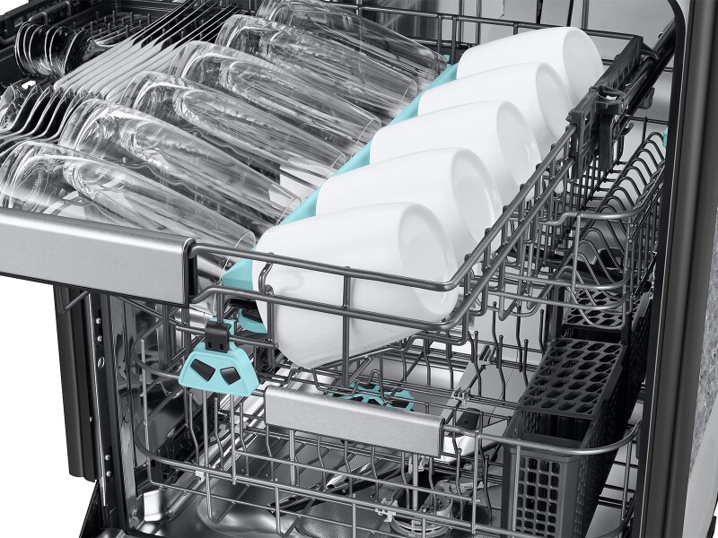 Bespoke AI Smart Dishwasher AI Wash & 3rd Rack Wash System | AutoRelease⢠Door 38dBA DW90F89T0UMTAA