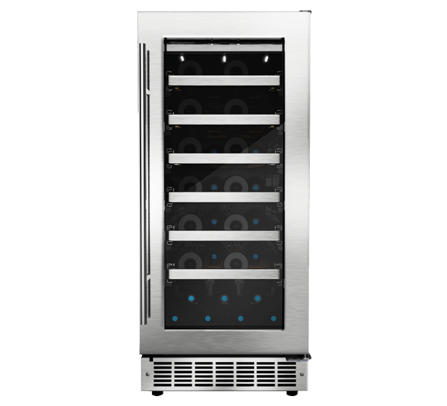 Tuscany 15” SINGLE ZONE WINE CELLAR. DWC031D1BSSPRUS