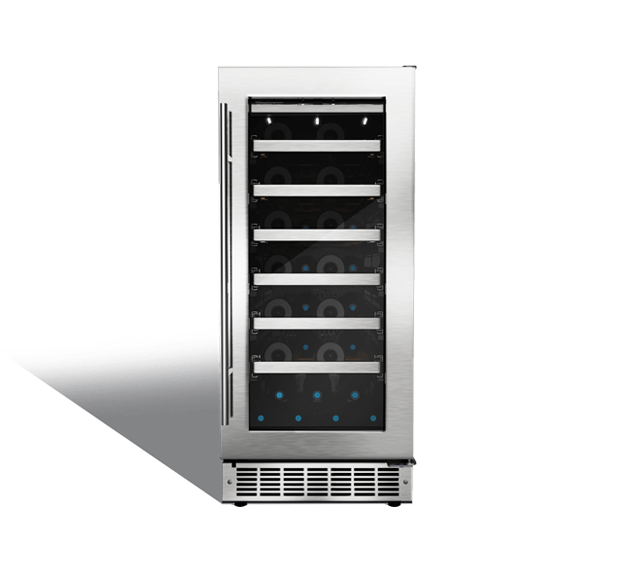 Tuscany 15” SINGLE ZONE WINE CELLAR. DWC031D1BSSPRUS