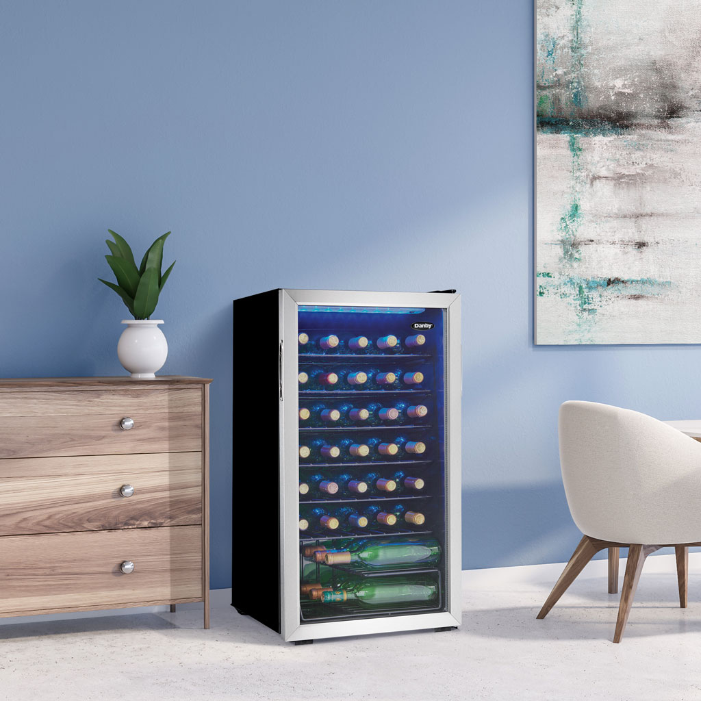 36 Bottle Free-Standing Wine Cooler DWC036A1BSSDB6
