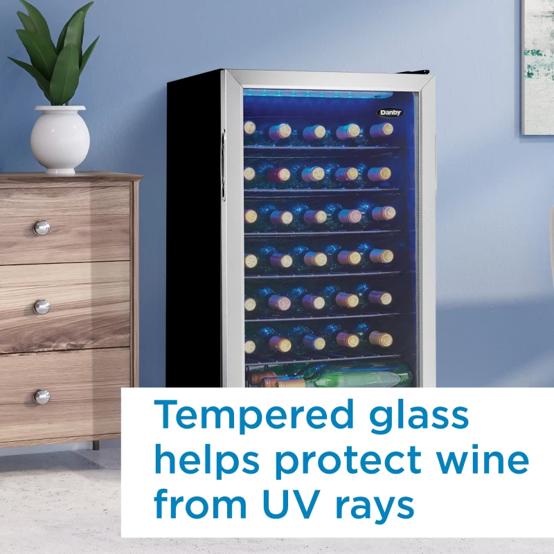 36 Bottle Free-Standing Wine Cooler DWC036A1BSSDB6