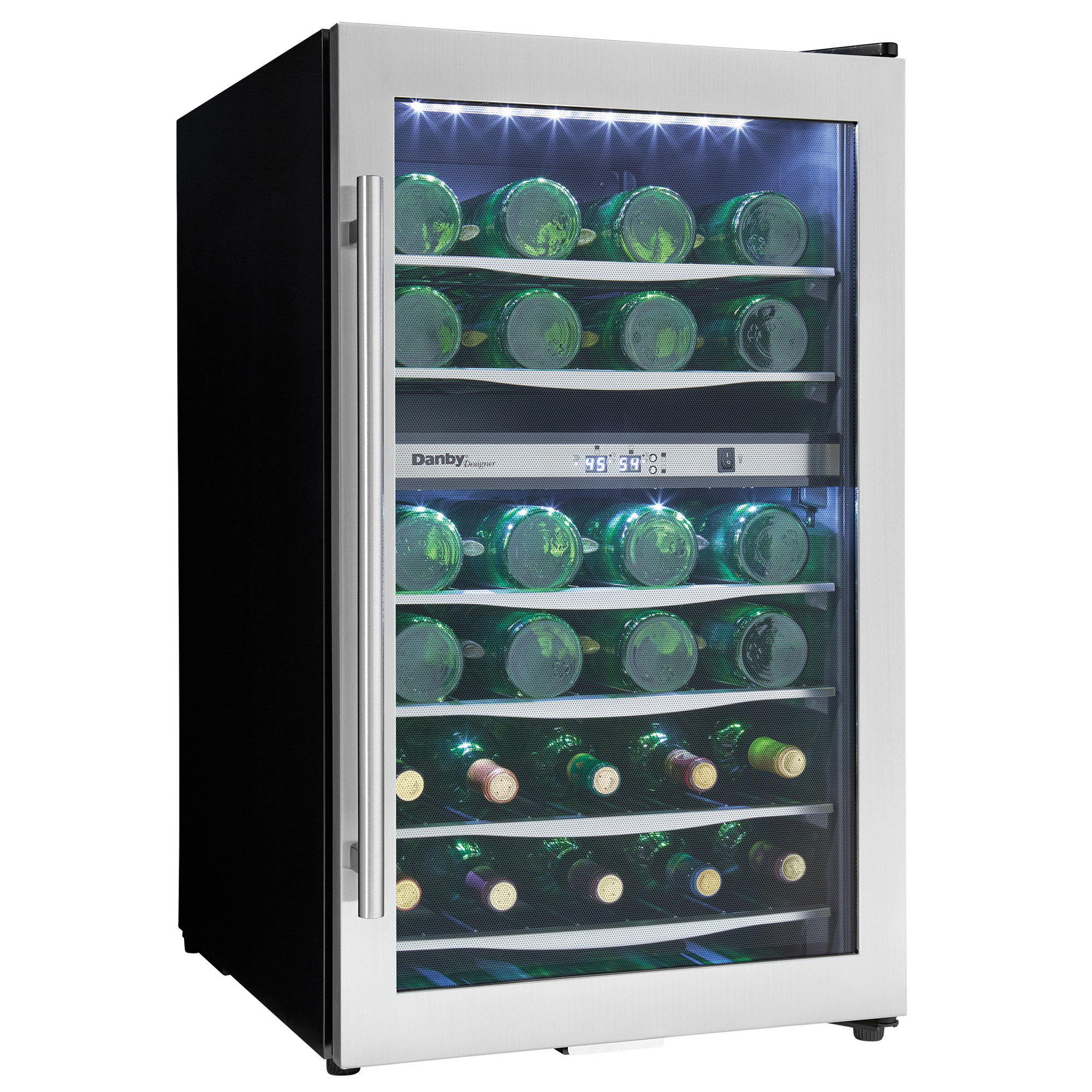 38 Bottle Free-Standing Wine Cooler DWC040A3BSSDD