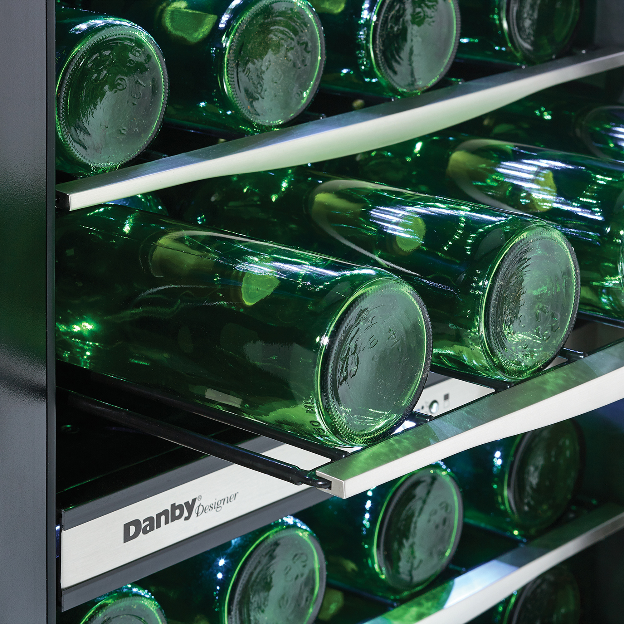 38 Bottle Free-Standing Wine Cooler DWC040A3BSSDD