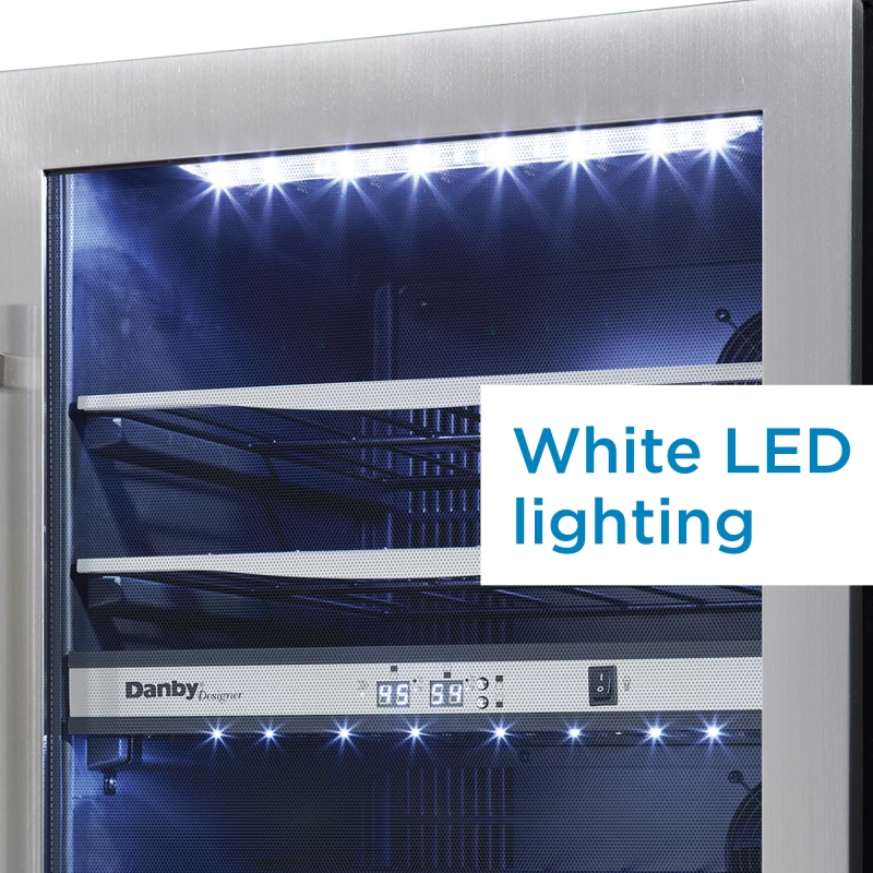 38 Bottle Free-Standing Wine Cooler DWC040A3BSSDD